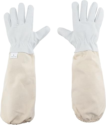 KINGLAKE Imkerhandschuhe Ziegenleder
